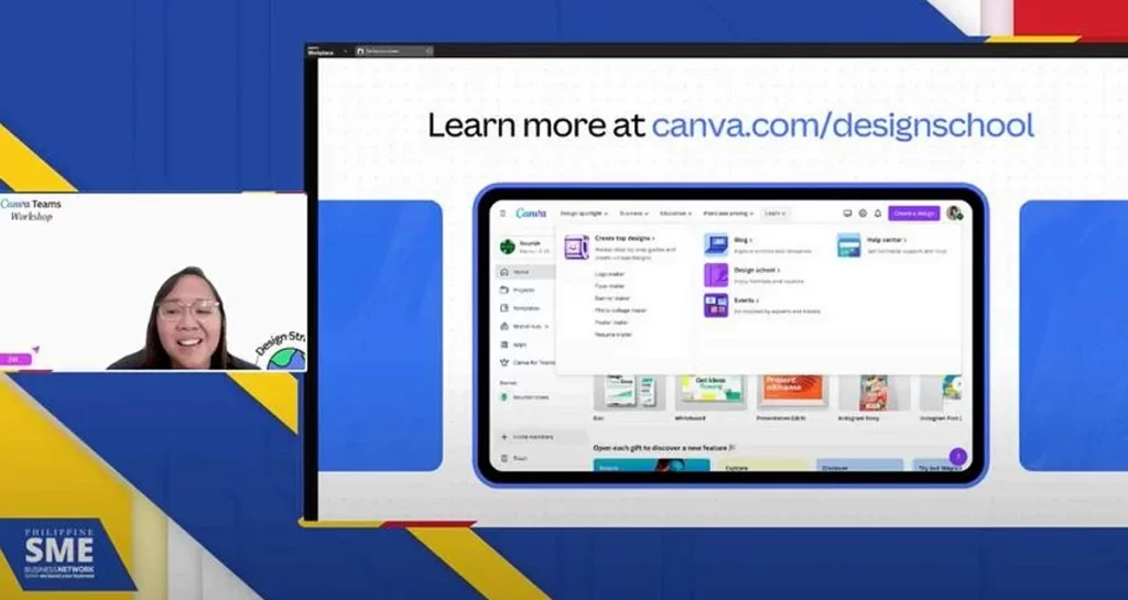 Canva Design School - Philippine SME Business Expo