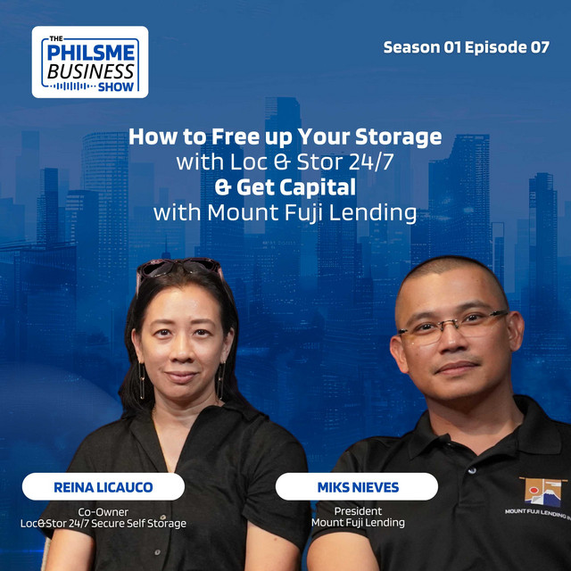 How to Free up Your Storage with Loc & Stor 247 and Get Capital with Mount Fuji Lending Philippine SME Business Show