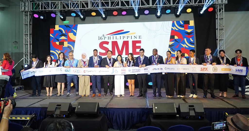 16th Philippine SME Business Expo Ribbon Cutting