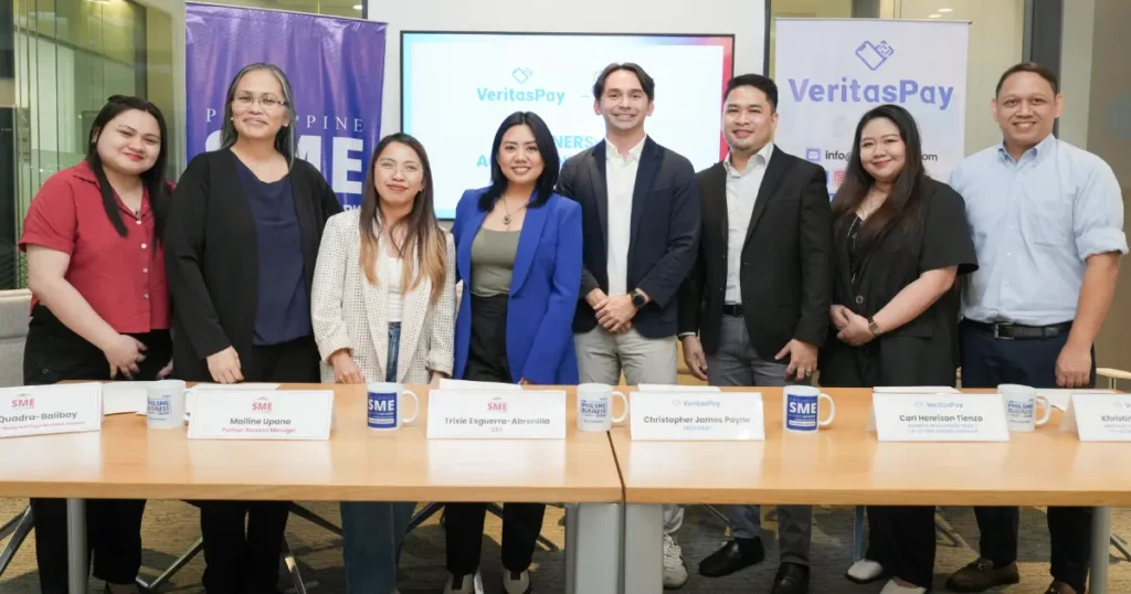 PhilSME Team and Veritas Digital Payment Group Photo